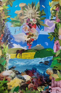 Thou Shalt Not Kill - collage
