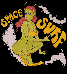 Space Surf - full body