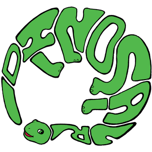 Dinosaur CD design - graphic design