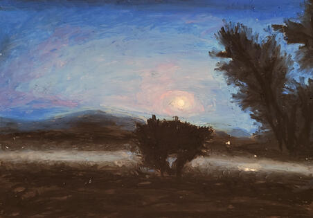 Valley Mist - landscape